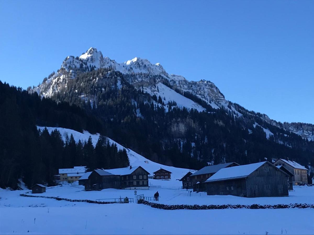 Kraehenberg Am Rande Der Wildnis Apartment Sibratsgfall
